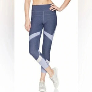 Calvin Klein High Waist Color Block Leggings Size Medium